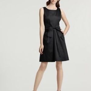 Kate Spade Jillian black bow dress